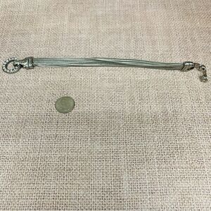 Silver Muti‎ Snake Chain Magnetic Clasp Bracelet